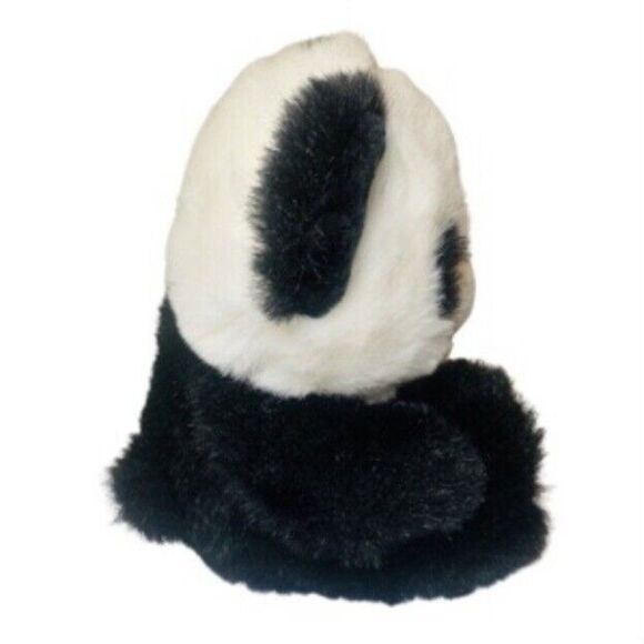 Great American Fun Plush Black White Panda Stuffed Bear Animal Vintage Toy 12” - Picture 3 of 5
